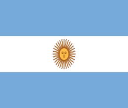 3x5Fts 90x150cm Argentinië Vlag Polyester Banner voor Binnen Buiten Decoratie Direct Fabriek Whole3993904