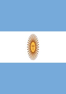 Bandera de poliéster de 3x5 pies, 90x150cm, bandera de Argentina para decoración interior y exterior, fábrica directa Whole4766476