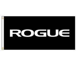 3x5fts Black Rogue Flag Decoration Banner Custom Any Logo Polyester Banner Indoor Outdoor5161958