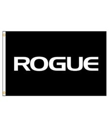 3x5fts Black Rogue Flag Decoration Banner Custom Any Logo Polyester Banner Indoor Outdoor4604021