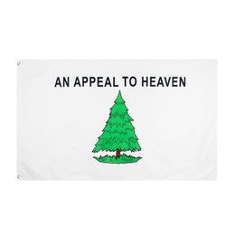 3x5fts Washingtons Cruisers Un appel à Heaven Liberty Pine Tree Flag 90x150cm Direct Factory 0528