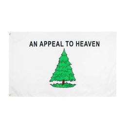 3x5fts Washingtons Cruisers Un appel à Heaven Liberty Pine Tree Flag 90x150cm Direct Factory9036500