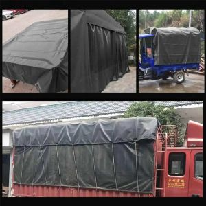 3x5m PE Tarpaulin Regendichte stoffen Outdoor Garden Plant Shed Boat Car Truck Canopys Waterdichte Shading Sail Pet Dog House Cover