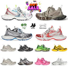 3XL 2024 S / S Baskets Chaussures Hommes Femmes Casual Noir Blanc Jaune Mesh Nylon Designer Lacets personnalisés Runner Sports Eur 36-46