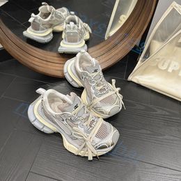 3xl 2024 S / s Sneakers Chaussures Chaussures hommes femmes décontractées noir blanc jaune en nylon concepteur personnalisé Shoelaces Runner Sports grande taille 46 M48