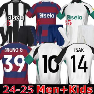 3xl 4xl 2024 2025 Home Away Soccer Jerseys Bruno G. Joelinton Isak 24 25 3rd Tonali Isak Unite