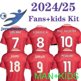 3xl 4xl 24 25 Saison Soccer Jerseys Red Fan Player Version 2024 Football Shirts Men Kids Uniforms Special Jersey 2025 Home Red Away Third White Black Settes 24/25 SESW