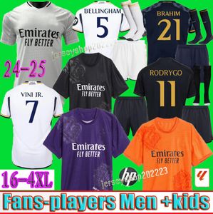 3xl 4xl Benzema Soccer 2023 2024 Shirt Mbappe 10 Vini Jr Camavinga Alaba Hazard asensio Modric Marcelo Real Madrids Football Jerseys Kid Kit Kit Kit