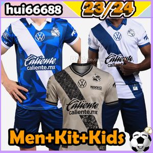 23/24 Puebla Soccer Jerseys ARISTEGUIETA FERRAREIS CORRAL DE BUEN ARISTEGUIETA MANCUELLO ALTIDORE PARRA REYES FERNANDEZ 2023 2024 hommes kit enfants maillot de football