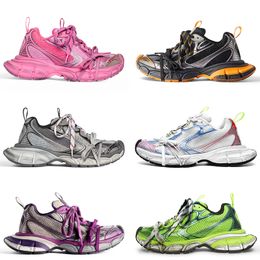 3XL Sneaker Summer Outdoor Vintage Designer Casual Shoes Track Runners Mens Dames Sneakers Luxe trainers Tracks Oversized Die Dikke platform Mule Mule Size EUR 35-46