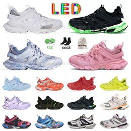 3xl Track 3.0 LED Phantom Casual Shoes Tracks 3 Luxury Balinga Designer Plate-Formme Sneakers Runner Tess.S.Gomma Baliciga 10.0 Night Version Dhgate Trainers