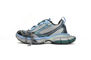 3XL Trainer Black Blue 734734 W3XL6 3124 Fluorescerende groene schoenen Dames Mens Sneakers Trainer Grootte US 5-13 Kom met doos