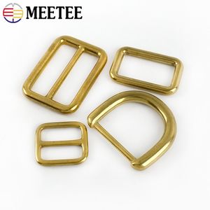 4/10pcs BOUCLE BOUCLE Sac de sac Ajuster Tri-Glide Clasp Bonebing Connecteur D Ring Hook Clothes Claits Boucle Accessoires pour sac à main