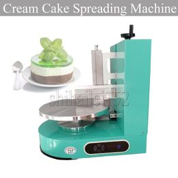 4-12 Zoll automatische Kuchencreme-Verteilungs-Beschichtungs-Füllmaschine, elektrische Kuchen-Brot-Creme-Dekorationsverteiler-Glättungsmaschine