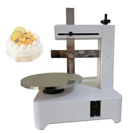 4-14 inch Semi-automatische keuken Verjaardagstaart Smoothing Machine Cake Pleeping Cream Layer vulling Maker