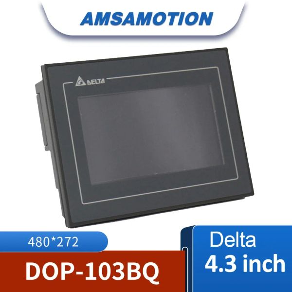 4.3 '' Inch Delta DOP-103BQ DOP-103WQ HMI Scran tactile Affichage de l'interface de la machine humaine Remplacer DOP B03S210 / B03S211
