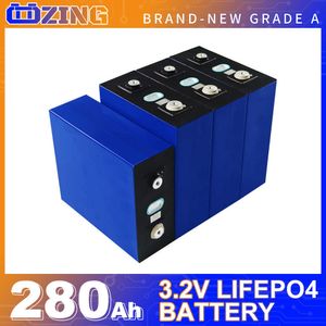 4-32 pièces 280Ah Lifepo4 batterie 3.2V batterie Rechargeable à Cycle profond système d'énergie solaire pour RV Golf chariot bateau Yacht chariot élévateur