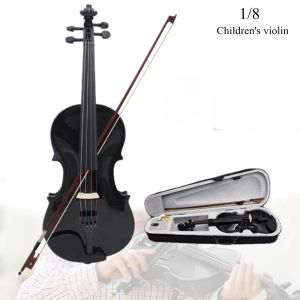 4/4 3/4 1/2 1/8 Duurzame Akoestische Viool Kleur Natuurlijk/Zwart Fiddle voor Viool Beginner met Case Bow Rosin