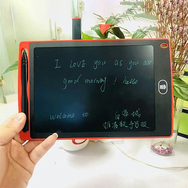 4.4 / 6.5 / 8.5/10 / 12 pouces Tablet Drawing pour enfants Toys Toys Tools Electronics Writing Board Boy Kids
