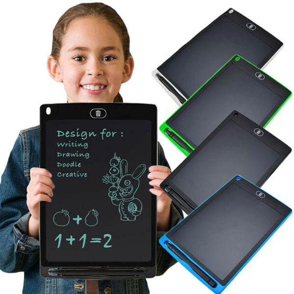 4.4 6.5 8.5 pulgadas LCD Tableta de escritura Tableta de escritura a mano Tablero de dibujo Gráficos Bloc de notas sin papel Memos con pluma mejorada para adultos Regalo para niños DHL