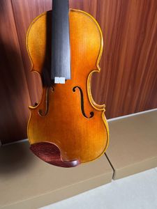 4/4 handgemaakte viool gevlamde graan Fabulous Sound Natural Color with Quality Case
