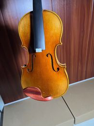 4/4 handgemaakte viool zoete geluidskwaliteit esdoorn rug sparren van topklaar om te spelen
