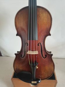 4/4 violin Guarneri model maple back spruce top hand made nice sound K2655