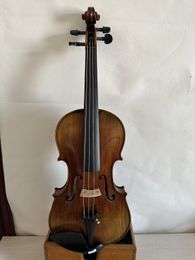 4/4 Modèle de coloration au violon solide en érable à érable économe en épicéle