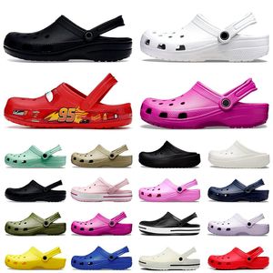 classic crocs clog designer sandals famous designer women  slides luxury platform heels slippers flat mens shoes white black pink 【code ：L】sandale sliders sandalias sandles