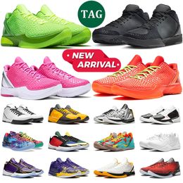 mambas 6 Reverse Grinch heren basketbalschoenen Protro Gift Of Mamba 4 Del Sol Triple Pink Prelude What The 5 Rings heren trainer
