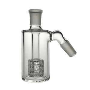 4,5 pouces Mini 14mm 18mm Verre Ash Catcher Bong Narguilé Fumer Des Conduites D'eau 90 45 Degrés D'épaisseur Pyrex Bubbler Ashcatcher Bongs