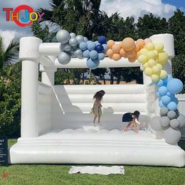 4,5 mlx4.5mwx3mh (15x15x10ft) Activités de plein air et jeux Boungers de mariage gonflables Bounc Bounce House Saut-Bouncy Castle