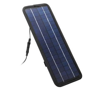 4.5W 12V Système de chargeur de batterie d'entretien de panneau solaire Silicium monocristallin imperméable pour l'auto de bateau