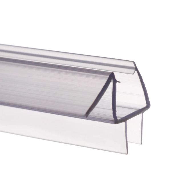 4-6/6/8/10 / 12 mm PVC Porte en verre en verre Porte à la casse-étape des bandes de scel