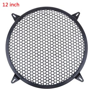 4 '' / 6 '' / 8 '' / 10 '' / 12 '' Plastique Car haut-parleur audio Sub Woofer Gulle Guard Protector Cover Mesh Round Car Subwoofer Enceinte de haut-parleur