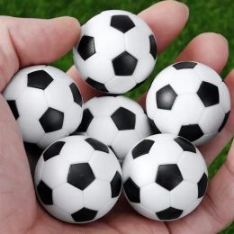 4/6 stcs 32 mm zwarte witte socstofbal voor entertainment flexibel getrainde ontspannen kinderen kleine socale ball mini tafel voetbalballen