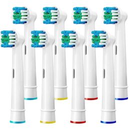 4/8/12/16 PCS elektrische tandenborstel vervangende kop zachte DuPont-borstelborstelkoppen voor orale B tandenborstelmondstukken SB-17A