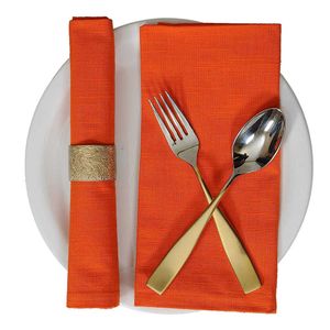4 8 12 Packs Reusable Durable Cloth Napkins Plates Polyester Flax Fabric Japanese Style Table Mat for Kitchen Dining Wedding