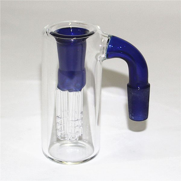 4 bras arbre verre ash catcher narguilés 45 degrés pour bongs pipe à eau en verre barboteur 14mm 18mm récupérateurs