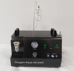 4 Bar Oxygen Jet Peel Inyección de oxígeno Máquina facial de oxígeno para la eliminación del acné Eliminación de arrugas Rejuvenecimiento de la piel Equipo de spa