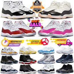 Nike Jordan 11 Air Jordan Retro 11 AJ11 Jordan 11s Low Midnight Navy Jumpman 11 Chaussures de basket-ball Men Femmes Retro 11s Mens Trainers Sport Sneakers