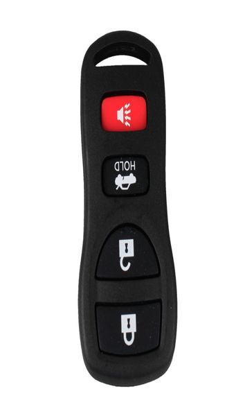 4 botones Almohadilla de carcasa FIJA Caso de llave remota de llave de llave para NISSAN 350Z Altima Maxima Infiniti EX35 FX35 FX45 Alarma de presión del neumático QX C8832113