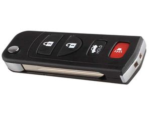 4 botones Caso de llave remota Case Flip Flip sin llave FOB para Car Infiniti G35 I35 350Z Nissan Sentra Altima Maxima 2002 200614839996