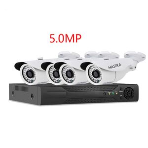 4 kanalen DVR-camerakits 2.0mp 4ch veiligheidscontrole dvr-cameraset ondersteuning mobiele telefoon APP XMEYE