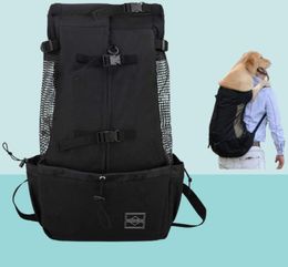 Mochila ajustable para perros de 4 colores, mochila para perros pequeños, medianos y grandes, bolso para cachorros, bolsillos adicionales, bicicleta, senderismo, motocicleta B5771860