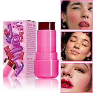 4 couleurs Jelly Lip Tint Tint Stick Hydrating Clear Brighten Lipgloss Lipstick Lasting Tintled Blush Cream MACHEUN MADEUP 240509