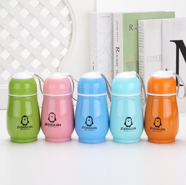 4 couleurs 10 oz gobelets en acier inoxydable petites bouteilles d'eau tasse voyage véhicule bière tasses isolé sous vide Double paroi tasse nouveau