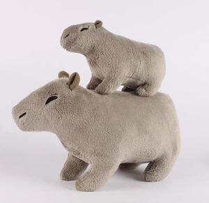 4 kleuren 20 cm mode -simulatie capybara dieren gevulde pluche speelgoed pluizig knuffel speelgoed gevuld pp cotton kids festival cadeau