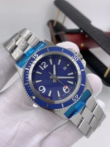 4 couleurs classique hommes 46mm montre automatique mécanique boîtier en acier inoxydable bracelet montre-bracelet confortable