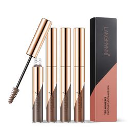 4 kleuren Wenkbrauw Enhancer Liquid Eye Frost Potlood Sneldrogend Duurzame waterdichte wenkbrauwcrème